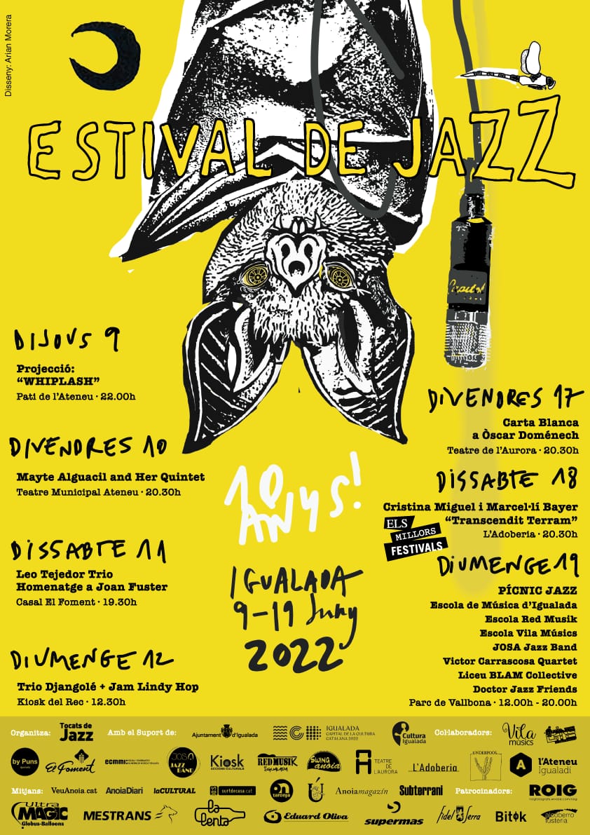 clubdejazzradio's tweet photo. ¡#Igualada! Comienza el @estivaldejazz, parte de @elsmillfestjazz. Y tenemos 2 entradas dobles para sortear entre suscriptores de #ClubdeJazz para el concierto de este viernes.

Si no lo eres todavía, som-hi! Plazo abierto hasta este jueves a las 19h.

👉 https://t.co/rrAvZ0oayR https://t.co/NtmXsbNQbJ