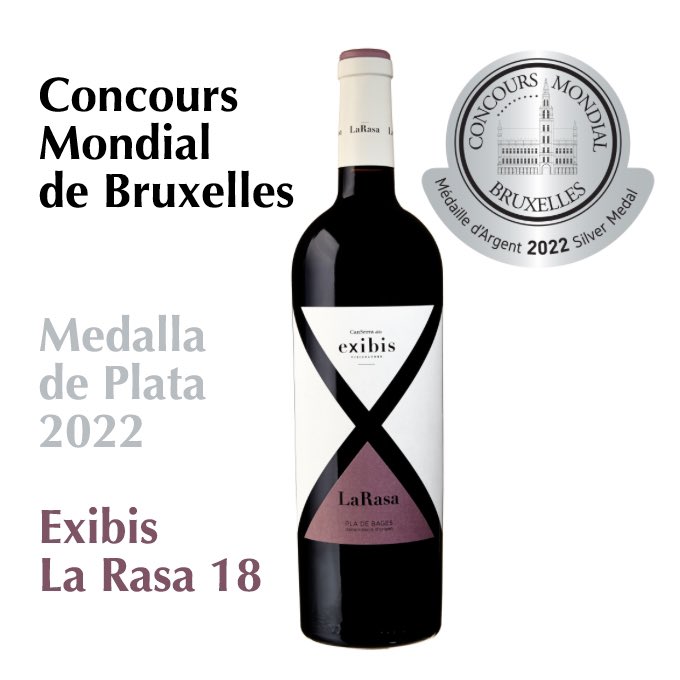 Exibis (@canserraexibis) on Twitter photo Medalla de Plata al <a href="/concoursmondial/">Concours Mondial de Bruxelles</a> de Bruxelles. Un nou reconeixement a tot l’equip! Gràcies a tots i a totes per fer-ho possible. ☺️
<a href="/dopladebages/">DO Pla de Bages</a> #wine #vi #vicatalà Medalla de Plata al <a href="/concoursmondial/">Concours Mondial de Bruxelles</a> de Bruxelles. Un nou reconeixement a tot l’equip! Gràcies a tots i a totes per fer-ho possible. ☺️
<a href="/dopladebages/">DO Pla de Bages</a> #wine #vi #vicatalà