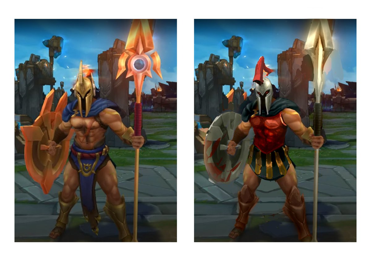 RaavenR's tweet photo. Guys @LeagueOfLegends @Rovient  @LoLDev @MarcMerrill @RiotPhroxzon  @riotgames please bring back the traditional skins like these and give them their old voice lines. Let us veteran players enjoy our fav reworked old champs with some retro content. (1/2) https://t.co/87zuNV2xJ5