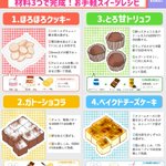 少ない材料で作れちゃうからお手軽!気軽にチャレンジ出来そうなスイーツレシピ8選!