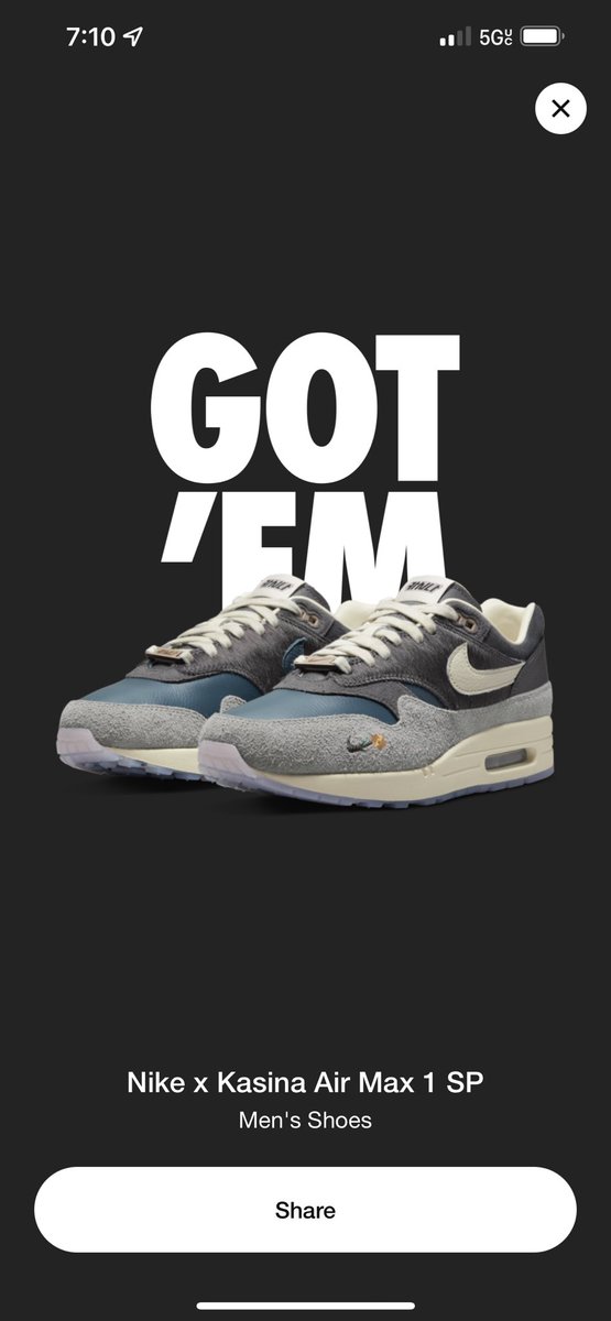 ayeitsdlay's tweet photo. @snkr_twitr Quick W 🙌🏽 https://t.co/FBkNHMENTz