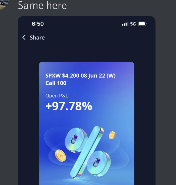 RealJGBanks's tweet photo. $SPY $SPX Tagged Team this with Norisknopremium 

We just had a 30 minute work day 

Now our members can go spend time with their kids

This is what Financial Freedom Looks Like 

#FollowTheMovement #WolvesOfWealth https://t.co/0JrFAzyFpf