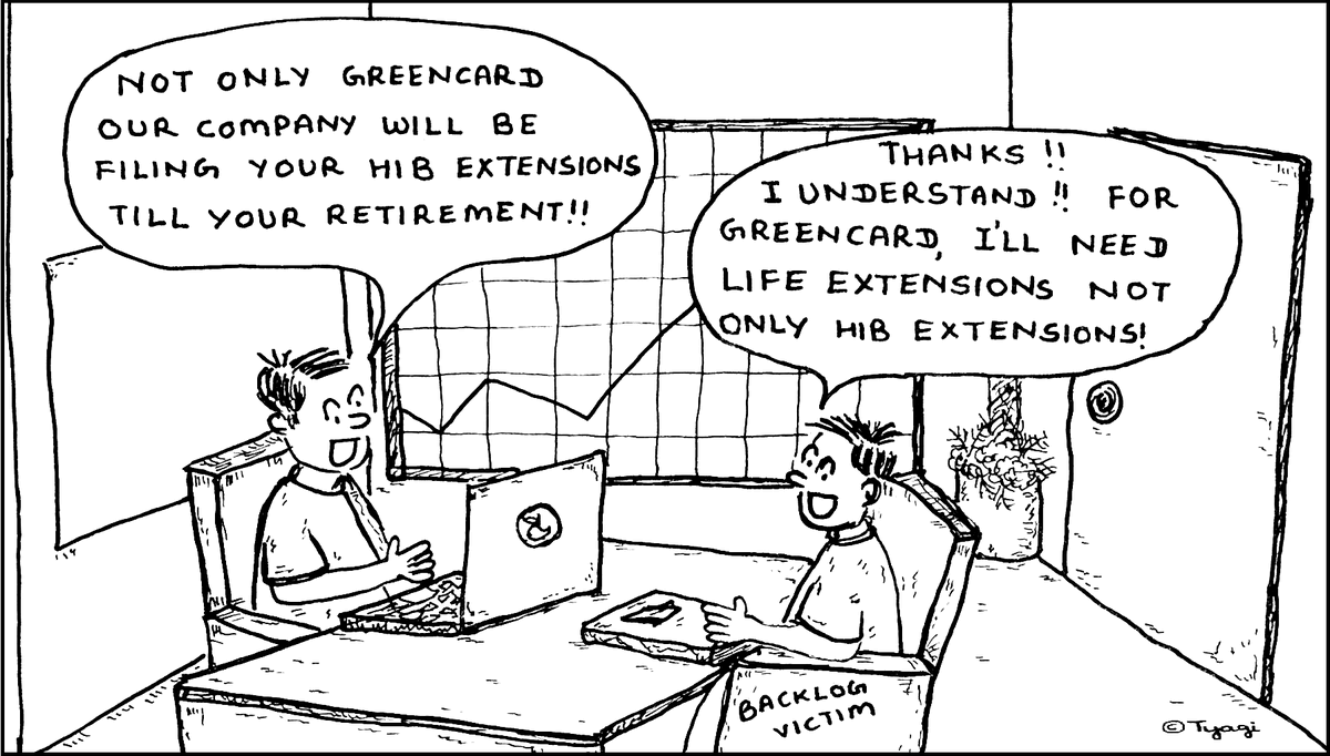 freedomstrokes's tweet image. With no immigration reform, we need life extensions!! #EndBacklog