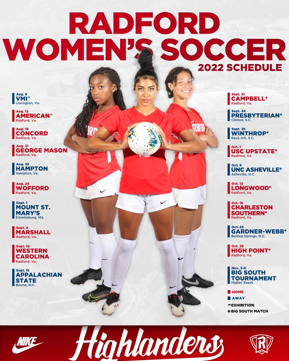 𝙇𝙀𝙏'𝙎 𝙂𝙊!!!

Our 2022 Fall schedule is here and we can't wait!

🗓 | bit.ly/3mrlGpg
📰 | bit.ly/3muqvyk

#RiseAndDefend x #BigSouthWSOC