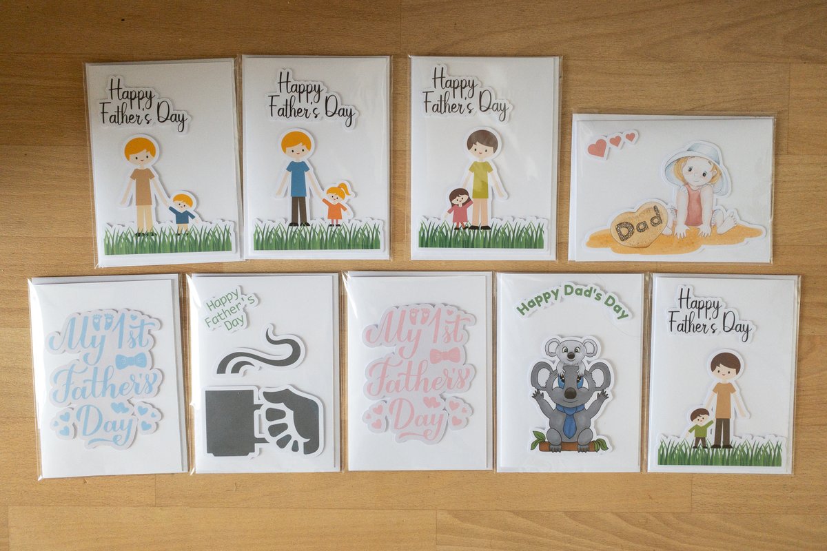 Our collection of Hand-made Father's Day cards.
minithingsforlife.com/minicrafts-1?C…
#FathersDay #handmade