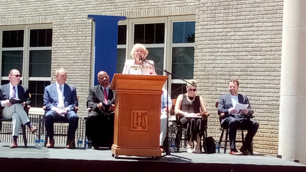 💯years!! I had a great time this weekend celebrating this huge milestone. A BIG congratulations to <a href="/LibertyHigh/">Liberty High School</a> and <a href="/BethlehemAreaSD/">BASD</a>  for 100 years. An even BIGGER congratulations to all seniors graduating in the 100th class tonight.