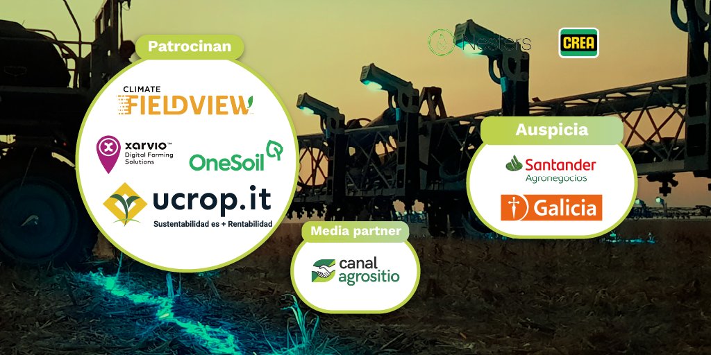 ¡Hay nueva fecha para potenciarnos!🚀

El día jueves 16 de junio, 9 hs. Nos encontramos junto a <a href="/crea_arg/">CREA</a>  bajo el lema “Soluciones digitales - El combate de los costos”.

Agradecemos a quienes nos acompañan en este camino de potenciar el ecosistema #AgTech