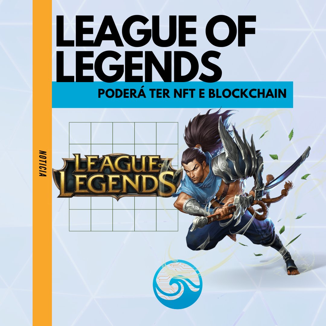 CriptoOcean's tweet photo. O League of Legends (LoL), um dos principais jogos do gênero MOBA, poderá receber NFT (tokens não-fungíveis) e até mesmo uma blockchain própria. 

Via Livecoins https://t.co/KaIH7jJGdp