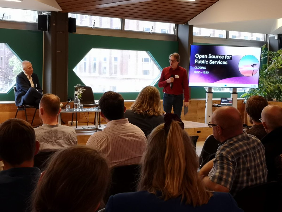 The closing session was held by Martin Brynskov from OASC and Hein Wils from the City of Amsterdam, who shared their thoughts on the history of SCORE – on the barriers that were met and how they were overcome.

<a href="/NorthSeaRegion/">North Sea Region</a> #opendata #scoreinterreg <a href="/oascities/">Open & Agile Smart Cities & Communities</a> #smartcities