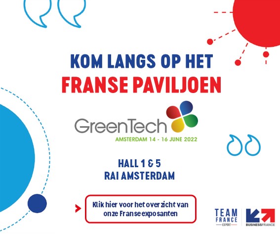 Kom volgende week langs op de <a href="/Greentech/">greentechrepairs</a> Amsterdam om de exposanten van onze Franse paviljoen te ontmoeten ! flipsnack.com/C59F9C5569B/gr…

#greentech #tuinbouw #gewasbescherming #klimaatbeheer #choosefrance #verticalfarming #horticulture #greentech2022