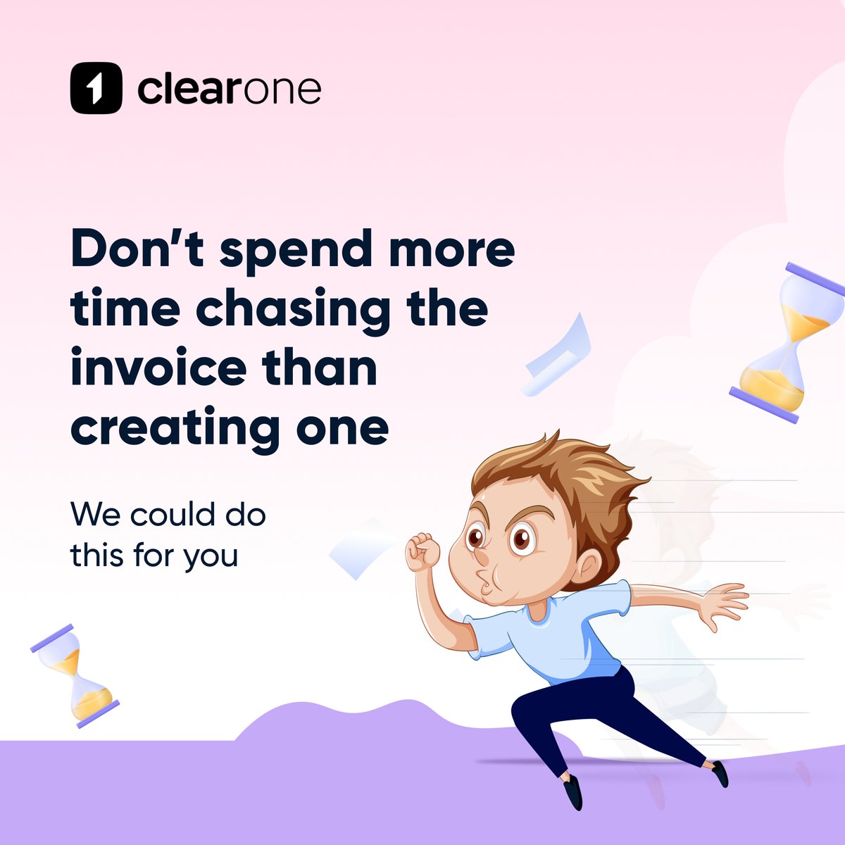 Clr_One's tweet photo. Do you love cardio? Chasing invoices shouldn’t be a part of the routine!
Use ClearOne and add payment links on your invoices - share them with your customers and collect payment via UPI or net banking 
Download Now https://t.co/95CF5spBQL 
#ClearOne #Clear #SME #Invoices #Payment https://t.co/i5cfN0f3lO