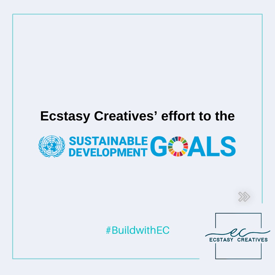 buildwithEC's tweet photo. @buildwithEC supports #SustainableDevelopmentGoals with its vision to empower #freelancing in every part of #India. -1
#SDG #SDGs #Employment #Education #GenderEquality #Inclusion #Equity #Diversity #Partnerships #Freelancers #FreelancersforBusiness #EcstasyCreatives #BuildwithEC https://t.co/ZQusK6ALet