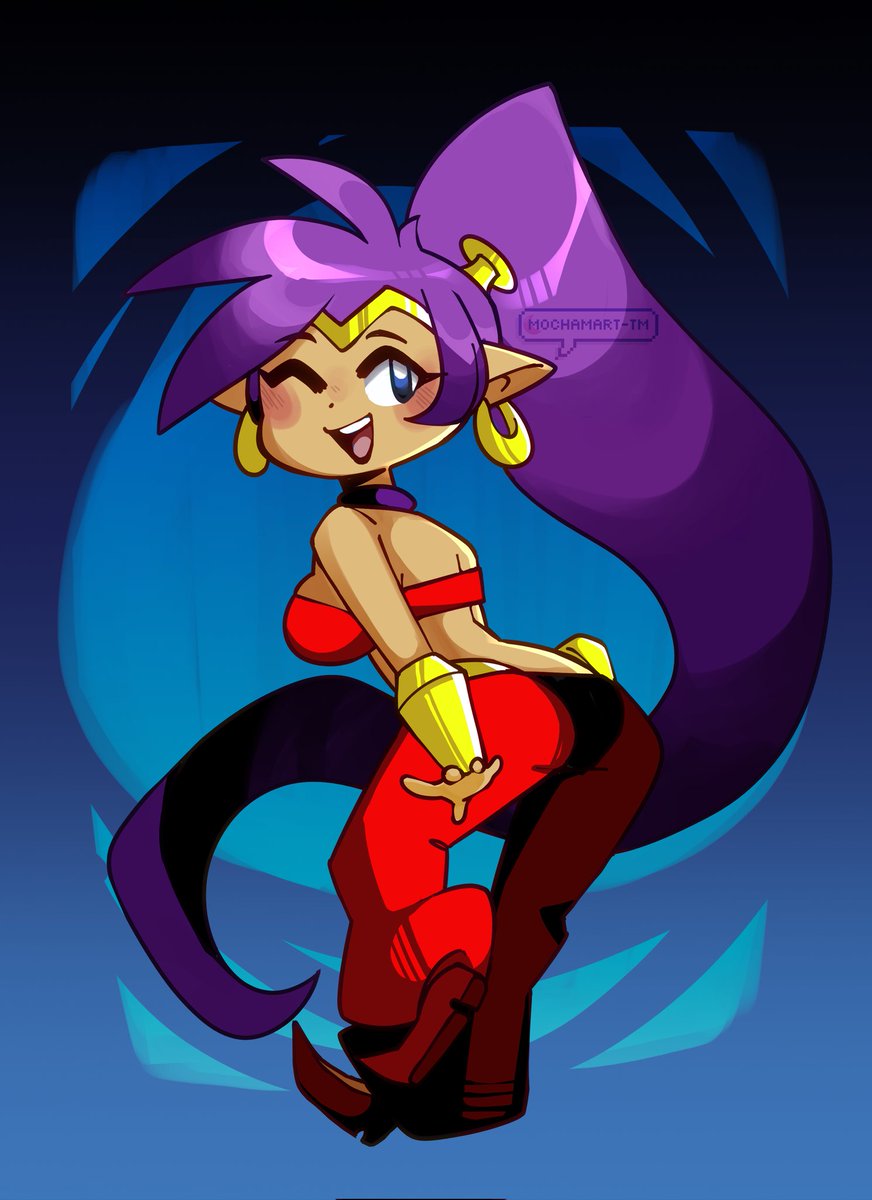 Little late but Happy 20th Anniversary, Shantae!! 

#Shantae #Happy20thShantae #20YearsOfShantae