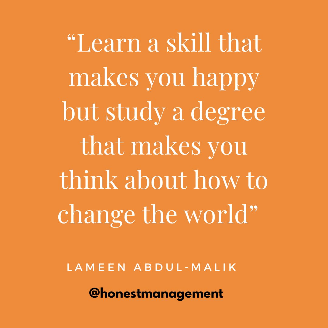 How to choose a degree