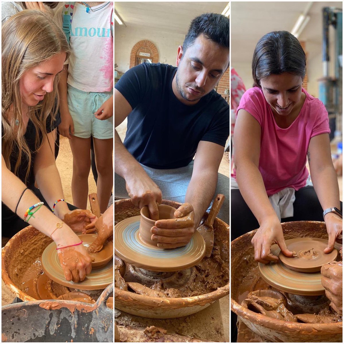 InmaculadaPonfe's tweet image. Nuestros alumnos de tercero de primaria han estado de excursión en Jiménez de Jamuz y el Val de san Lorenzo. 

Fue un bonito día donde profes y alumnos aprendimos y disfrutamos juntos. 😊 

#concepcionistas #excursiónescolar #educaciónprimaria #alfarería