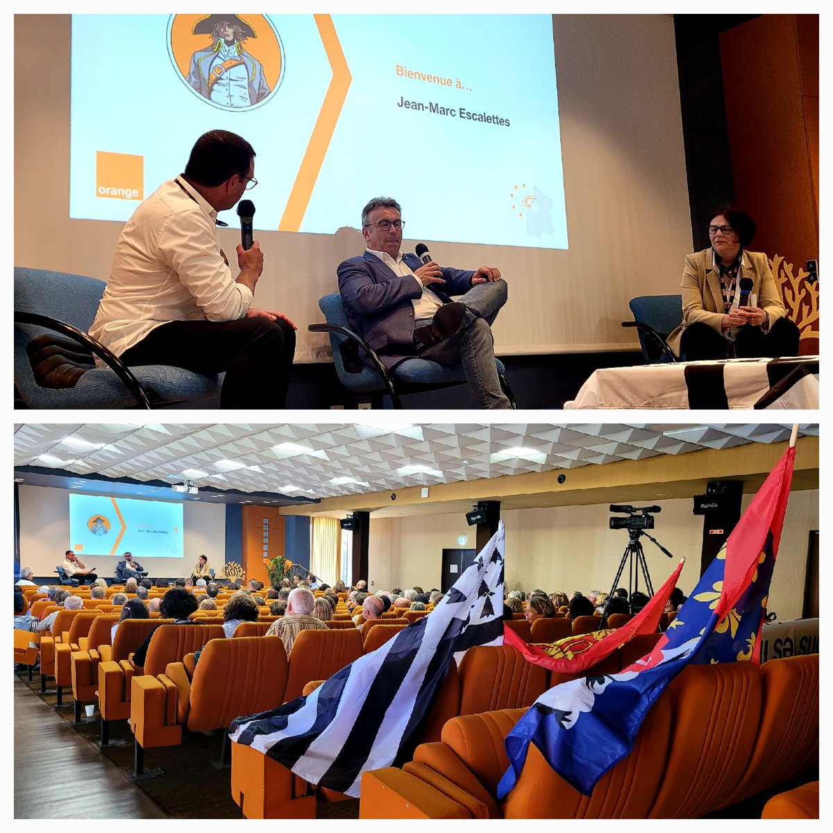 JMEscalettes's tweet image. L'excellence client est un état d'esprit, la boussole 🧭 de nos actions et de notre transformation

Rencontre avec les cadres et managers du service clients #Orange_GrandOuest  pour franchir ensemble un nouveau palier dans l'enchantement de nos clients