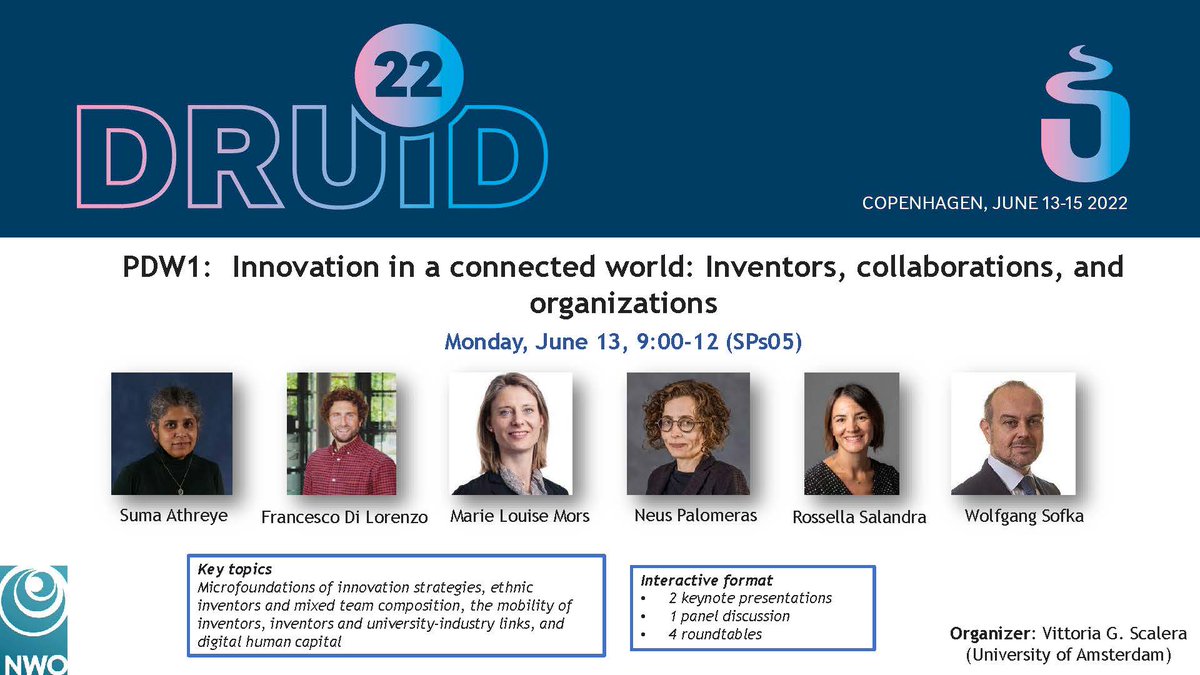 If you are at #DRUID22 next Monday morning, consider joining us 👇🏻