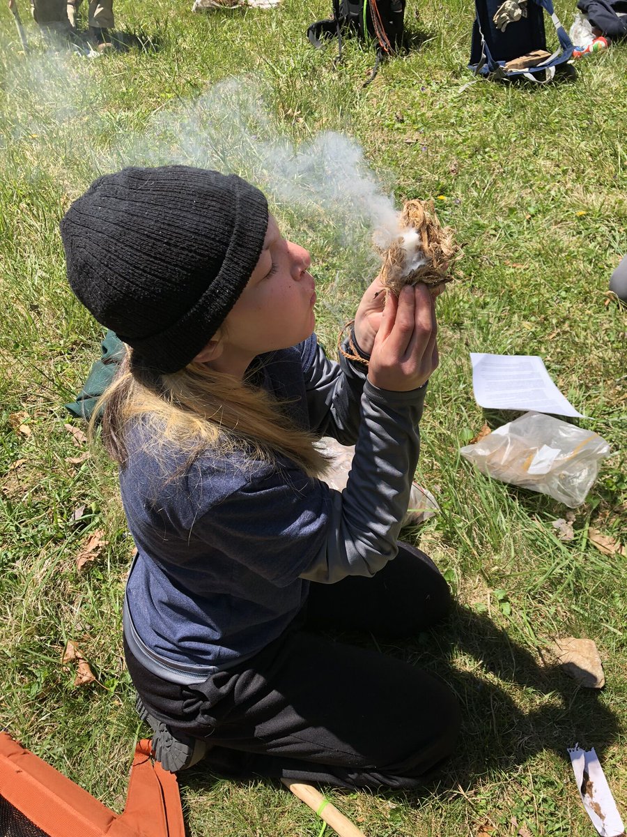 Students are always working on wilderness skills at Trails Momentum!

#FireStarting #WildernessSkills #WildernessPractice