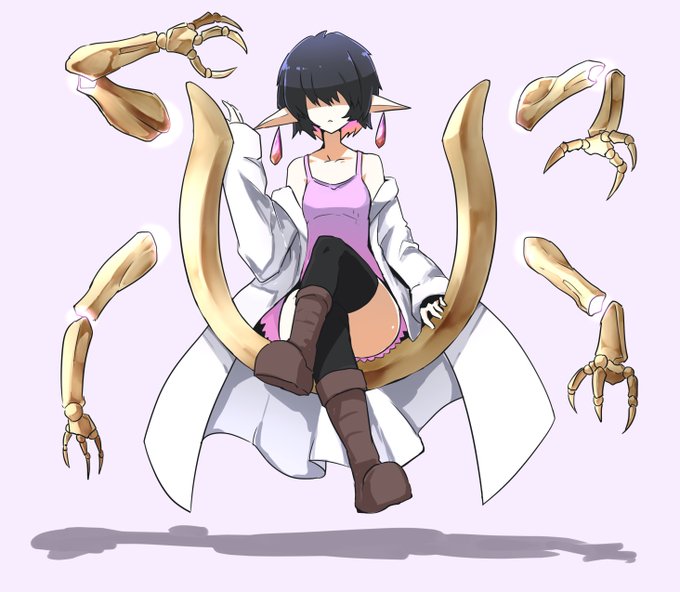 クールなつるぺたケツデカ合法ロリメカクレエルフができました(?) https://t.co/4Q2OV5gIcf 