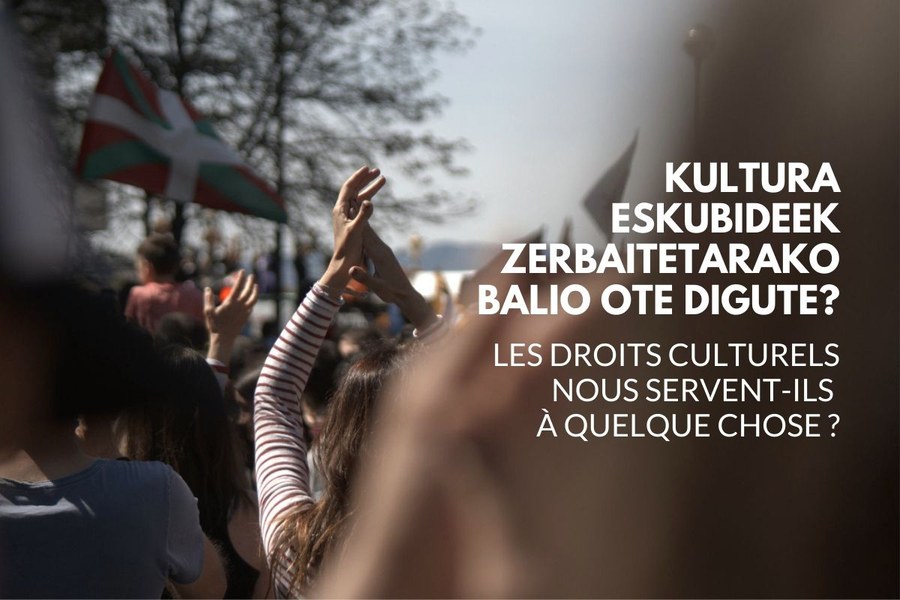 eke_eus's tweet photo. 🤓 EKEk eta ARI-CNRS erakundeak Euskal etnopoloa labelaren babesean antolatzen duten 2022ko kolokioa EKAINAREN 23an eta 24an iraganen da Baionako @MuseeBasque-n "Kultura eskubideek zerbaitetarako balio ote digute?" galderatik abiatuz. 
Izena emateko 👉 https://t.co/19iSouCPJL https://t.co/UZdehekPEl