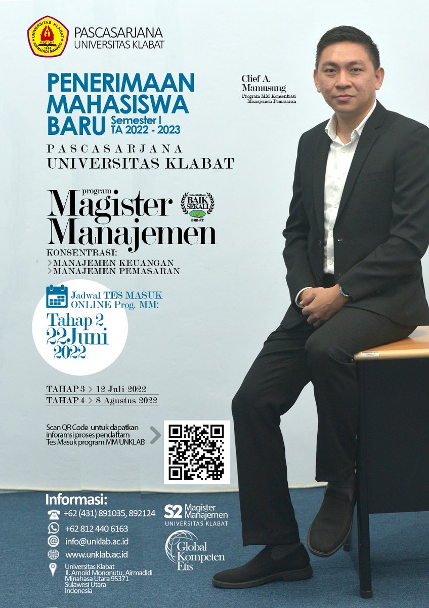 UNIVERSITAS KLABAT tweet media