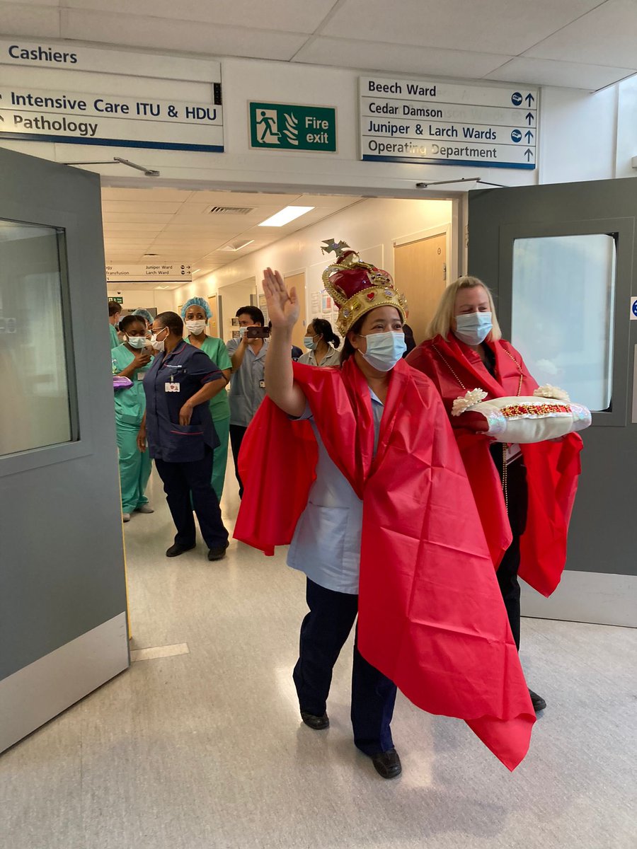 Throwback to last weeks jubilee celebrations and the prestigious crown design competition.
Our staff showed their creativity and had lots of fun displaying their creations. #PlatinumJubilee