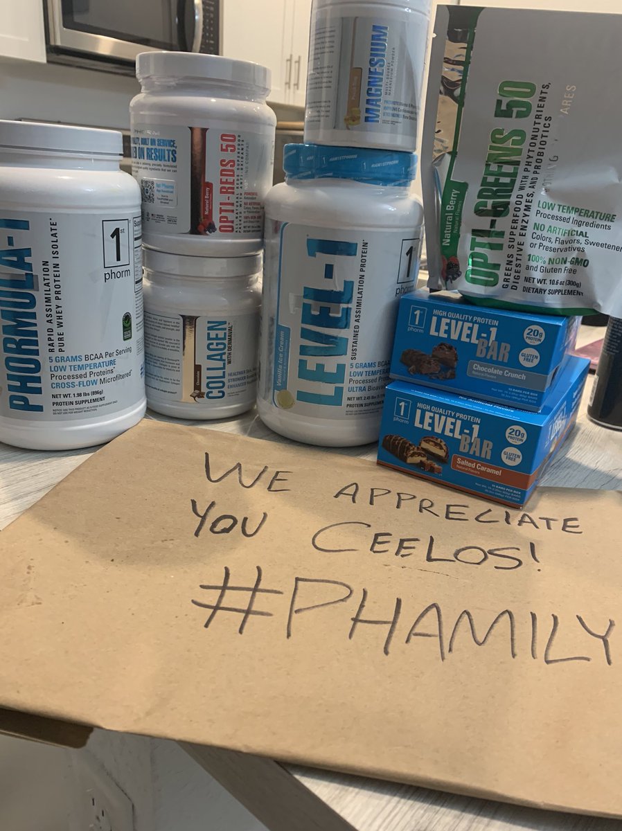 CeelosMovez's tweet photo. Supplement sponsored by @1stPhorm
#magnesium #magicalcharms #optigreens #optireds #collagen #level1bars #phormula1 https://t.co/IzcQJrjzv7