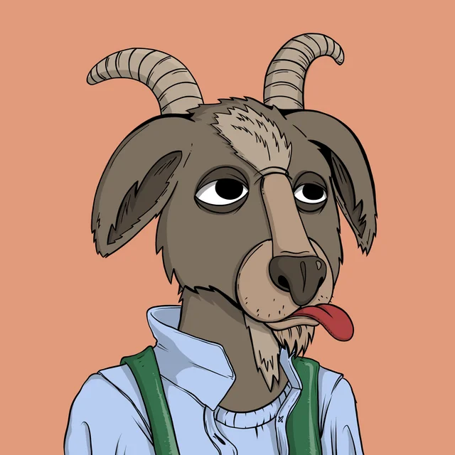 just bought my first <a href="/GreatGoatsNFT/">Great Goats</a> ⬅️

does Goats follow Goats? 🐐

gonna stake this one to earn $GOAT 🤑

#Solana #SolanaNFT #GOATISH #SolanaSummer