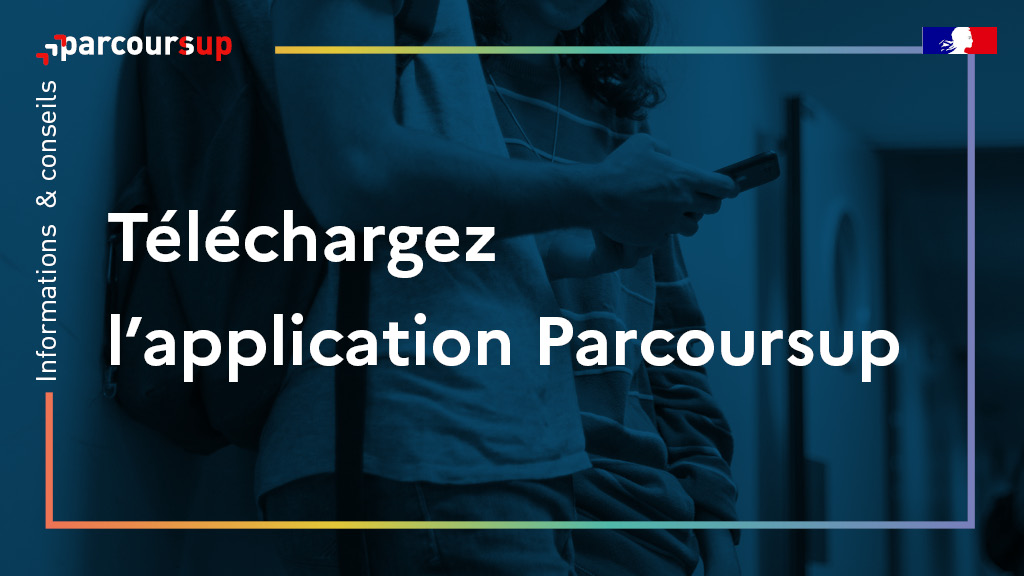 parcoursup_info's tweet photo. 📱 L'application #Parcoursup est disponible !
Elle vous permet de suivre l'évolution de votre dossier et d'être alerté dès que vous recevez une proposition d'admission.

➡️ Téléchargez la dès maintenant ! https://t.co/YM0pmYpdDn