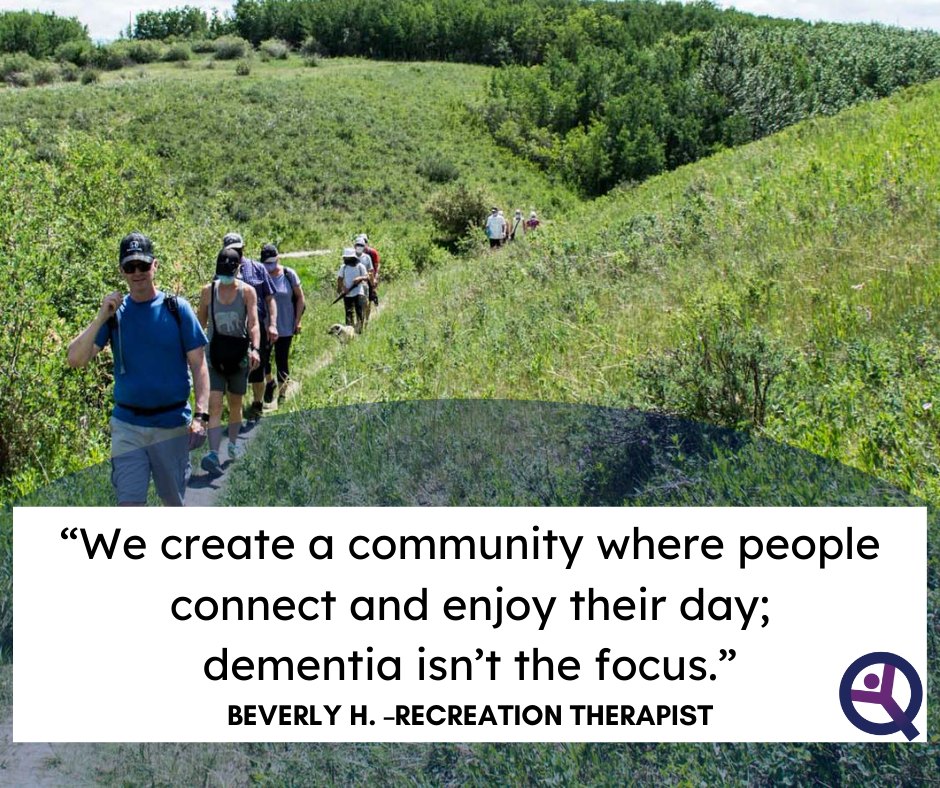 YouQuestCalgary's tweet photo. Our new campaign: #TheYouQuestDifference.
How does our organization make a difference in Calgary and beyond, supporting those with young-onset dementia? What sets us apart from other resources?
#youngonsetdementia #calgary #recreationtherapy https://t.co/20VXeWmSMn