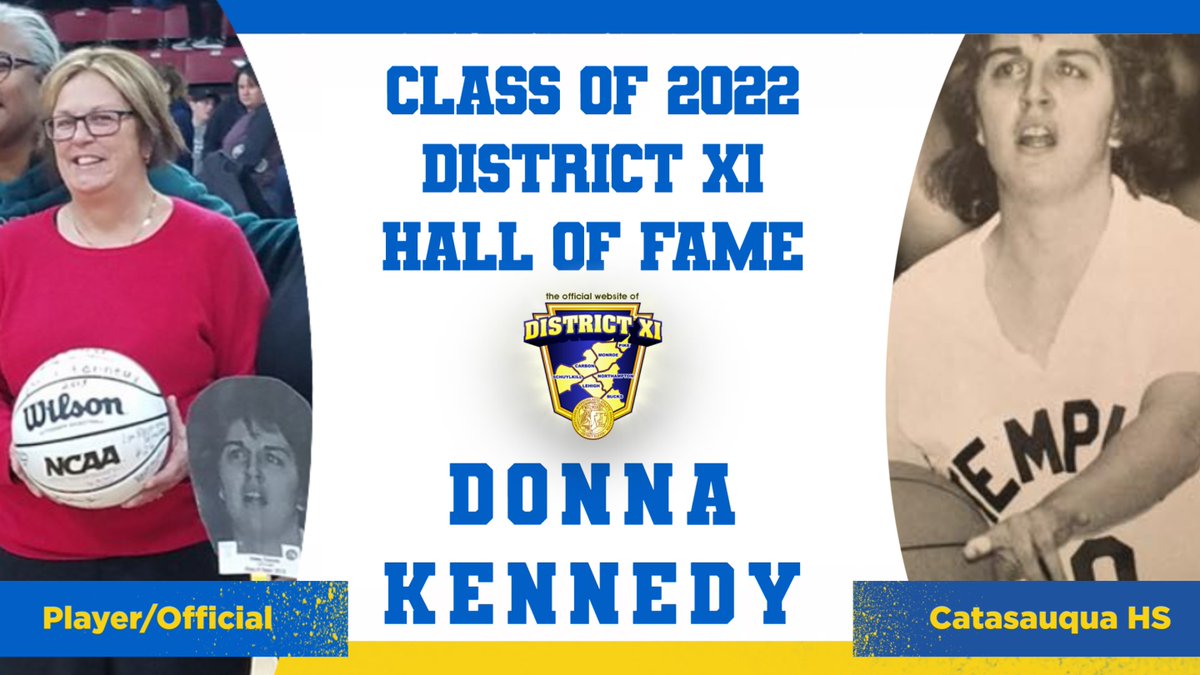 CanaryAthletics's tweet photo. Congratulations to two of our own in the Canary Family!  Long time Allen HS Player/Coach, and Princeton Grad Doug Snyder and Long Time PE Teacher here at Allen HS as well as @TempleUniv and @CHSRoughRiders Legend Donna Kennedy have been inducted into the @PIAADistrictXI HOF! https://t.co/LvxInd2ieG