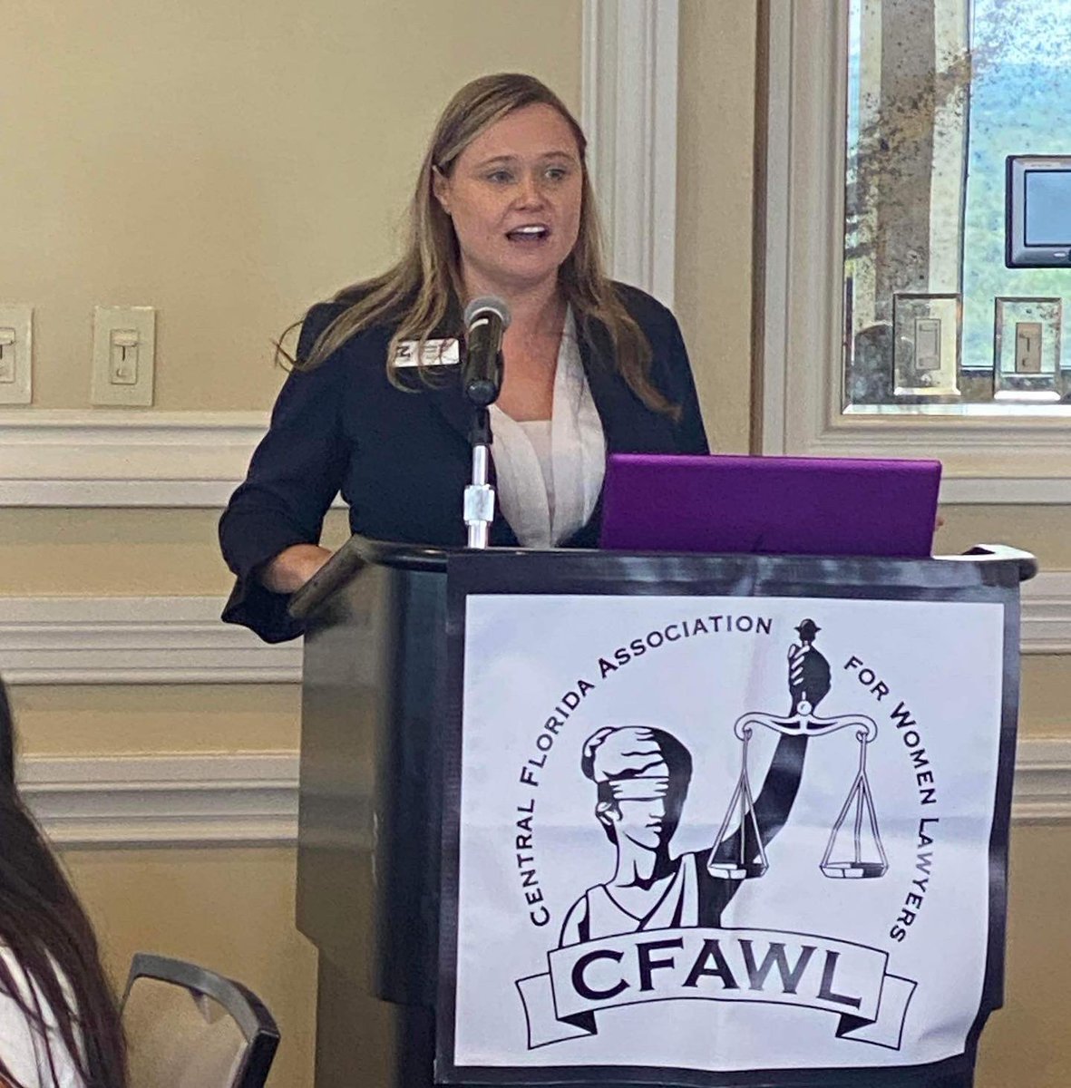 Last Friday. CFAWL members and guests met for our monthly luncheon, featuring Heather Wilkie, the Executive Director of the Zebra Coalition. What a great way to kick off Pride Month!