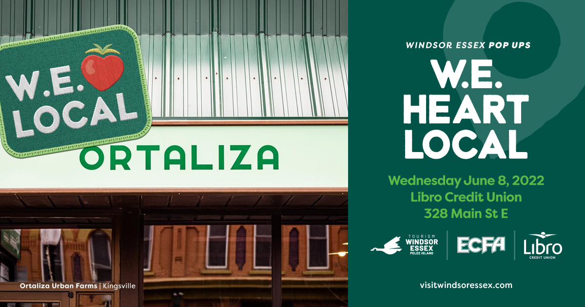 TWEPI's tweet photo. Stop by Libro Credit Union in Kingsville where we’ll be hosting another WE Heart Local pop up event with Ortaliza Urban Farms! Visit https://t.co/a1R4j7QlAM for details https://t.co/ci77s6SRKt