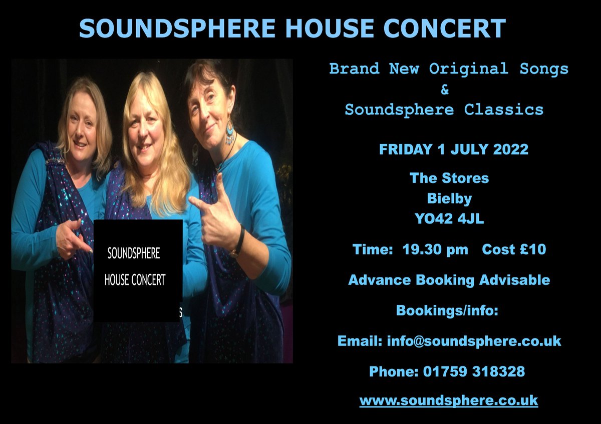#House #concert #concertjul 01/07 #York #Yorkshire #new #original #songs &amp; #Soundsphere #favourites #harmonies #percussion #drumming #singing #together #first #live #gig since #lockdown #book #now #support #livemusic #love #singing #SONGS #song #music #fun #joy #laughter #sharing