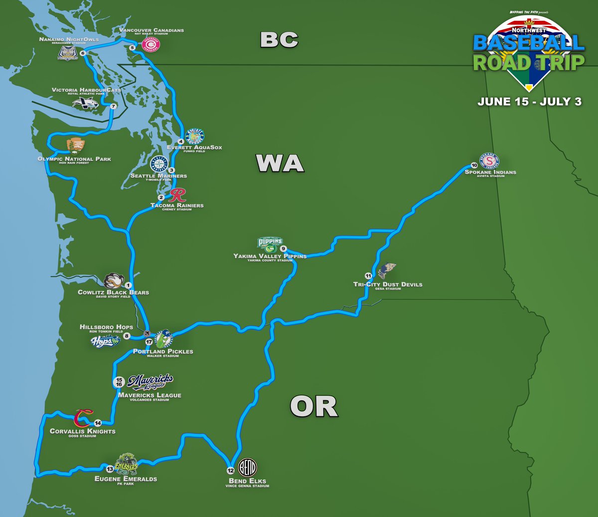 Mapping the Path tweet media