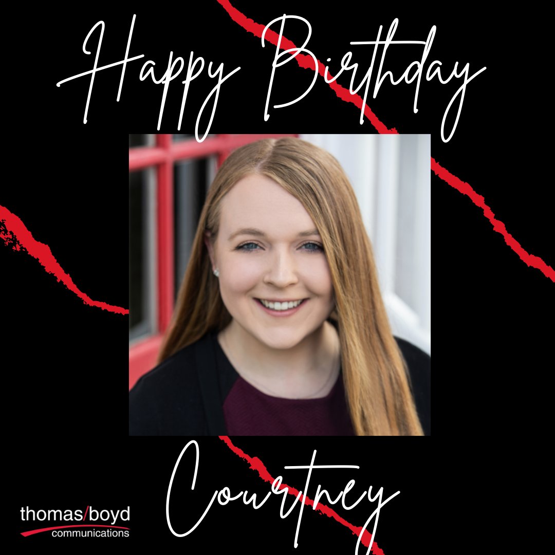 Wishing a very Happy Birthday to TBC s Courtney Miller-- we hope you enjoy your special day!  