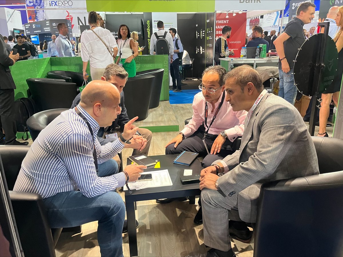 Fxview_Events's tweet photo. It's been an incredible start of the first day at #iFXExpo! It was a pleasure to meet you all. We are ready to ace Day 2 💪
 
#fxview #cyprus #limassol #forex #ifxexpo2022 https://t.co/Aeqs4apvhp