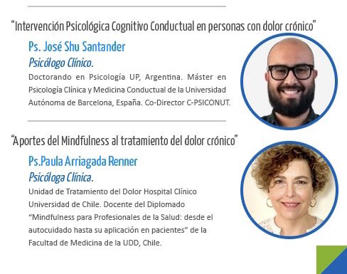 🤓 [REUNIÓN CIENTIFICA ON LINE] 👀

👉 Próximo martes 28 de junio a las 19:00 horas - REUNION CIENTÍFICA ON LINE😉

“Psicología Médica en el Dolor Crónico No Oncológico” 

Inscripciones indicando Nombre y RUT al correo electrónico👇

📩 contacto@ached.cl ✅

#dolor #dolorcronico