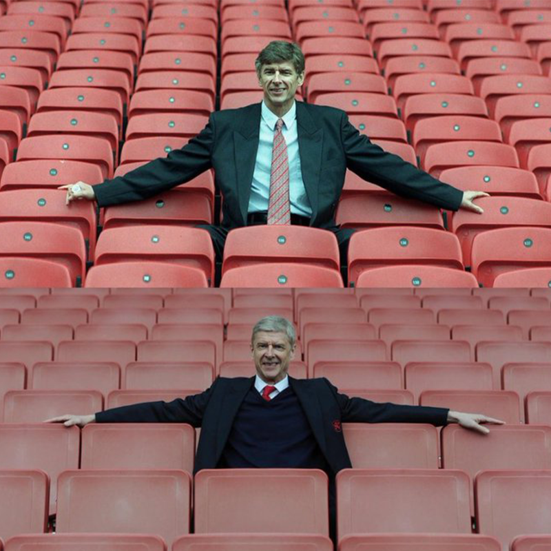 Gunnersc0m's tweet photo. 📸 "I miss Arsenal because I left my heart in there... I gave my life to this club for 22 years. Every minute of my life was dedicated to this club... I support Arsenal. It will be forever my club." - Arsene Wenger