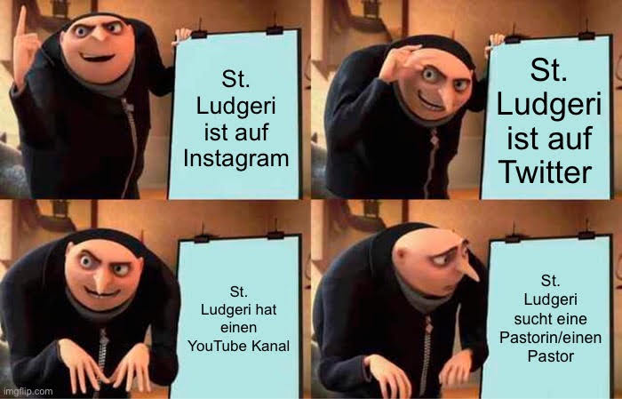 LudgeriE's tweet photo. Die Stellenausschreibung ist wieder online: https://t.co/j6Wkm2CmZA 
Wir suchen eine #Pastorin oder einen #Pastor 
schaut auf unsere Homepage https://t.co/CXvA20wN27
und erfahrt mehr über uns
#kirchenkreiswolfsburgwittingen #Landeskirchehannover #wolfsburg https://t.co/AA85B3xZwD