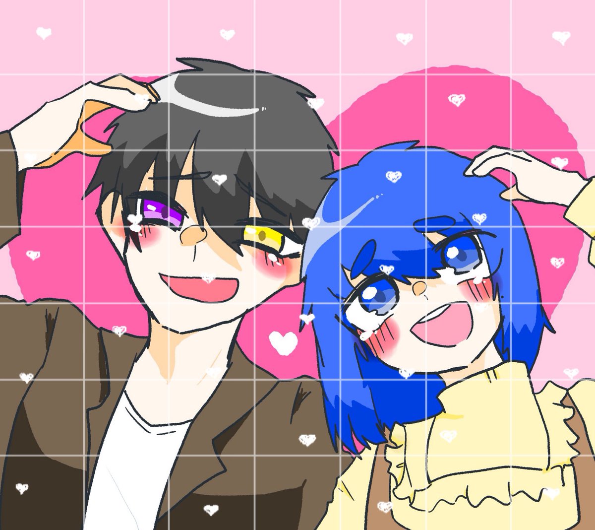 ao_sn0's tweet photo. 企画絵納品致しました～！！ https://t.co/TvN8o7rzbX