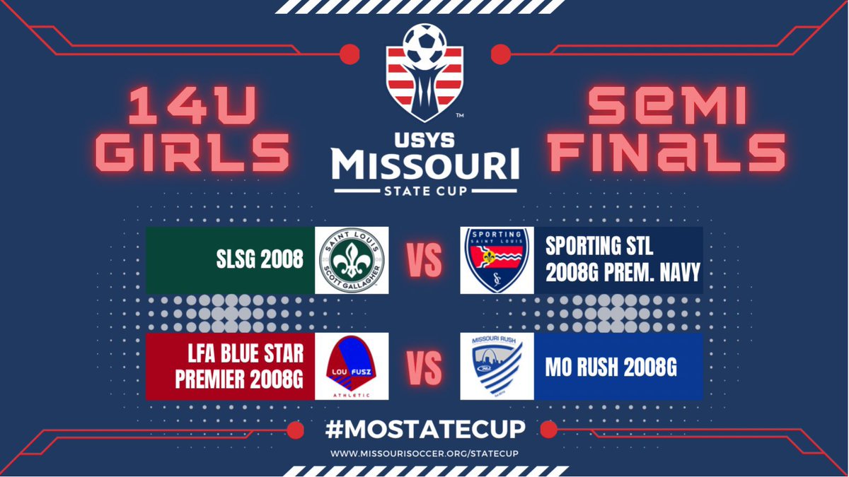 #MOStateCup semis this Friday! Let’s go @SportingSTL!!!!