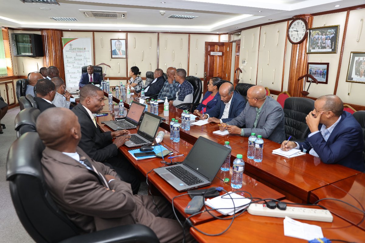 KETRACO1's tweet photo. An Executive Management team from the Ethiopia Electric Power Company (EEP), recently visited KETRACO on a benchmarking trip on Integrated Management System (IMS), Integrated Location Intelligence System (ILIS), and SAP Application. https://t.co/uh8llv81TF