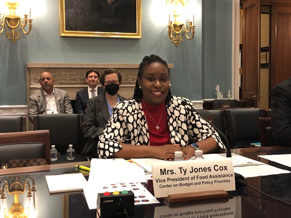 ed_bolen's tweet photo. The amazing Ty Jones Cox makes a powerful case for SNAP at the House Agriculture Nutrition Subcommittee! https://t.co/MmnmpRvmKr