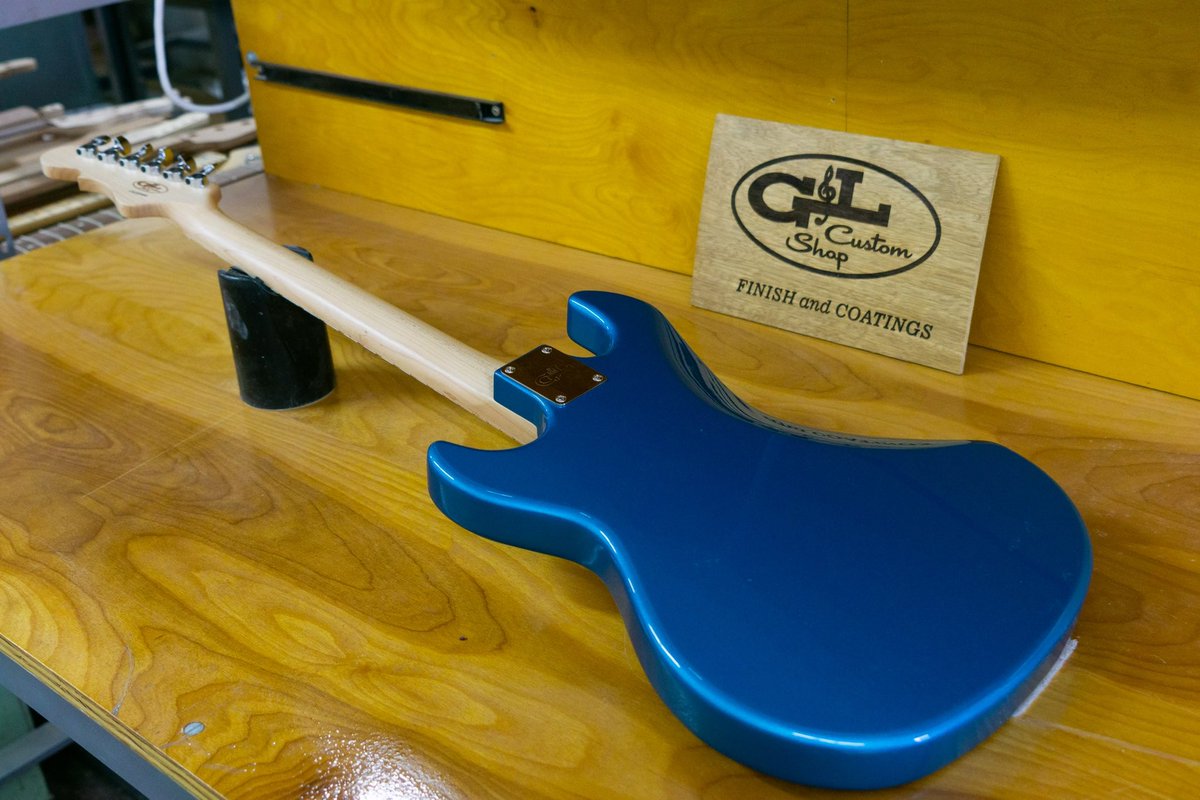 GandLGuitars's tweet photo. Here’s a Custom Shop Skyhawk HH in Lake Placid Blue over Alder, Clear Satin finished maple neck, maple fingerboard, Saddle Lock bridge, Seymour Duncan SH1 neck pickup and TB4 pickup in the bridge position.
#glguitars #leofender #glguitarscustomshop #MadeinFullerton #madeinUSA https://t.co/hRdOa51bby