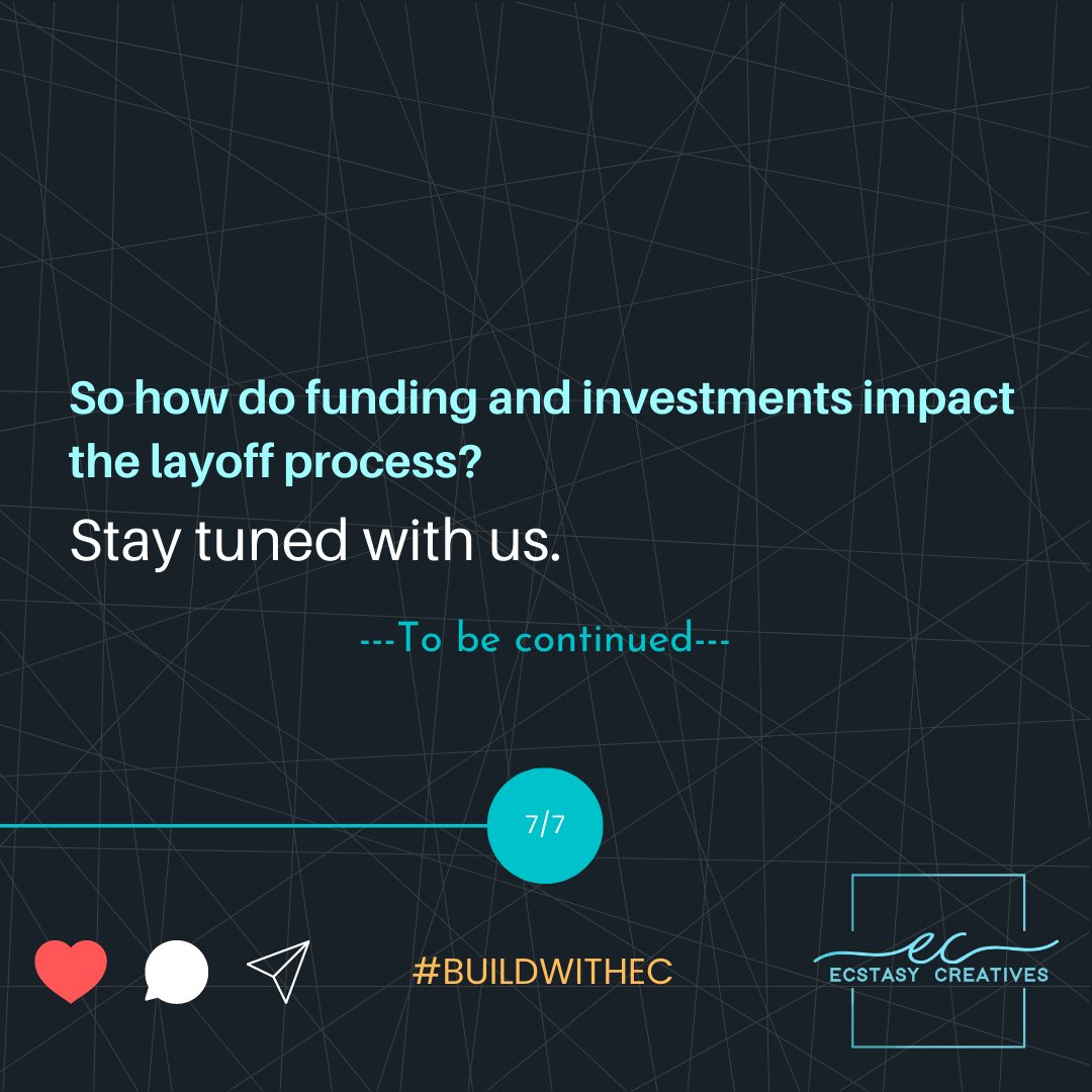 buildwithEC's tweet photo. With the world going physical, many #startups have started #firing #employees and adopting new #strategies. Here’s part 1 of #companies laying off employees in masses (2)

#Layoffs #Unemployment #Overhiring #FreelancersforBusinesses #Freelance #EcstasyCreatives #BuildwithEC https://t.co/Q6k9VWlRyW