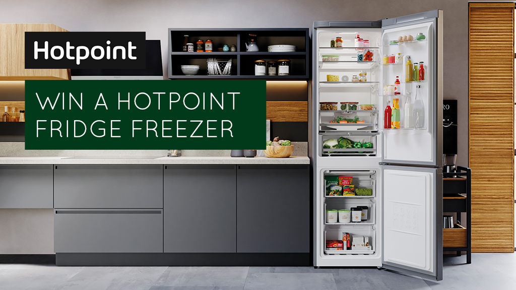 HughesDirect's tweet photo. Don't forget to enter our prize draw to #WIN a Hotpoint Fridge Freezer!
This is a multi-platform prize draw and can be entered on Facebook, Twitter and Instagram as separate entries. Follow @HughesDirect &amp; RT to apply 🍀🎁
Ends 15/06/22, Ts&amp;Cs apply - https://t.co/CnneDWBMfh https://t.co/DqU8K6UviO