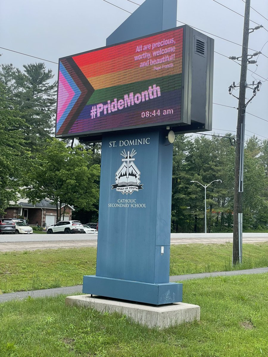 St_DominicCSS's tweet photo. #domspride takes on a whole new meaning this year! See what we did there…
“All are precious, worthy, welcome and beautiful! Pope Francis #pride #PrideMonth #pridemonth2022 https://t.co/TOFx9spIf8
