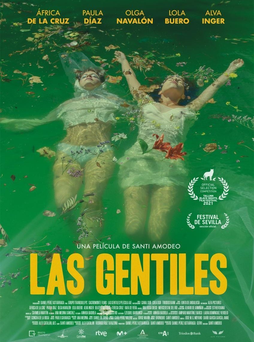 Santi Amodeo mantiene su personal estilo en «Las gentiles», descubriéndonos a unas estupendas África de la Cruz y Paula Díaz. Fue Sección Oficial en Sevilla y ahora está en cines.