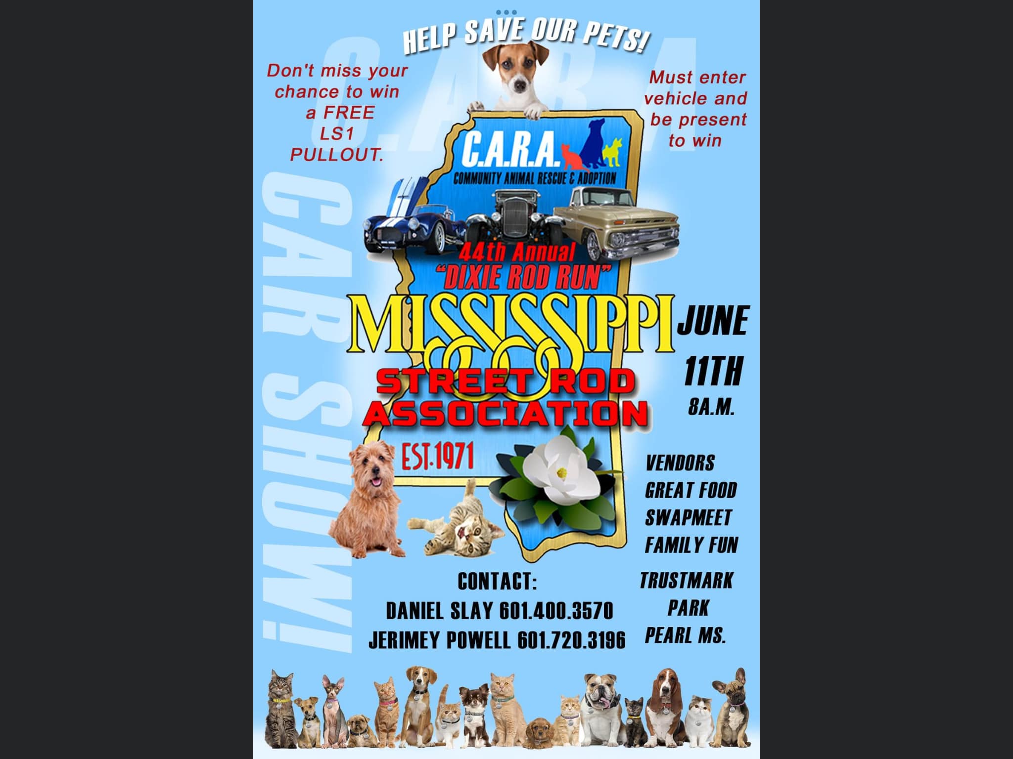 City of Pearl Government on Twitter "Huge Car Show this Saturday in